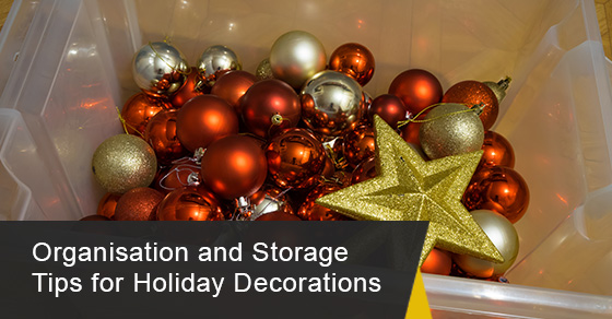 How to organise and store your holiday decorations?