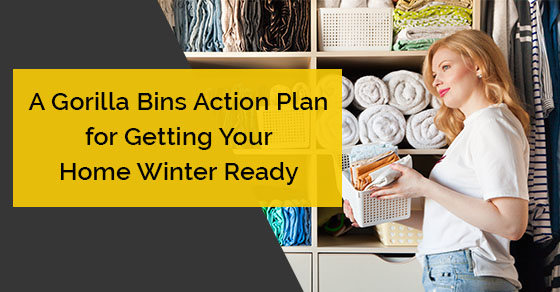A Gorilla Bins Action Plan for Getting Your Home Winter Ready