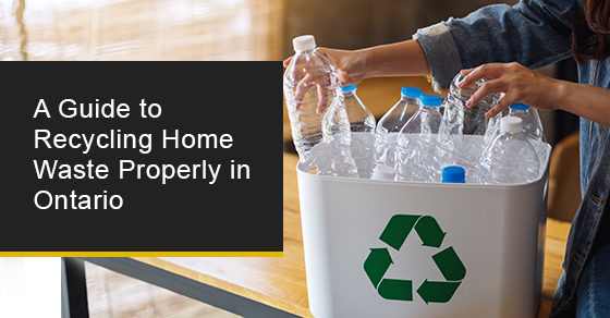A Guide to Recycling Home Waste Properly in Ontario