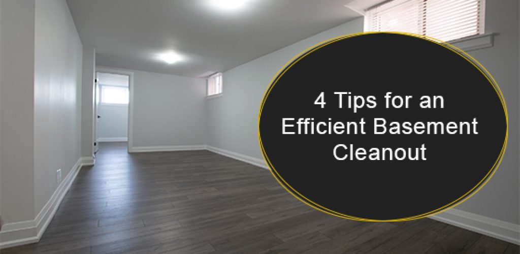 How to clean out your basement effectively?