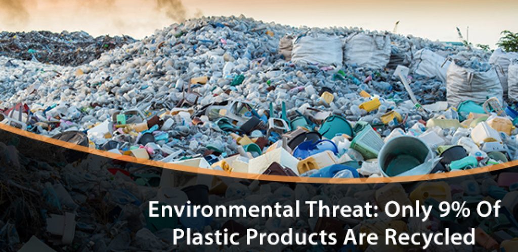Environmental Threat: Only 9% Of Plastic Products Are Recycled