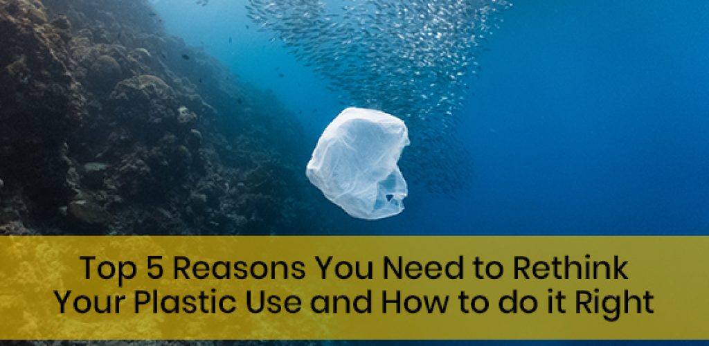 Top 5 Reasons You Need to Rethink Your Plastic Use and How to do it Right